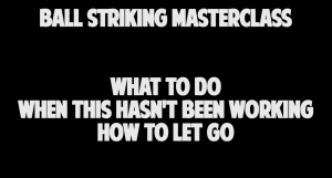 What to Do When This Hasn't Been Working, How To Let Go