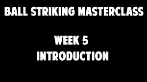 week 5 intro
